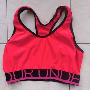 Under Armour Pink Sports Bra